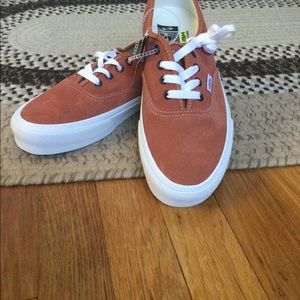 Vans vault burnt orange tie up